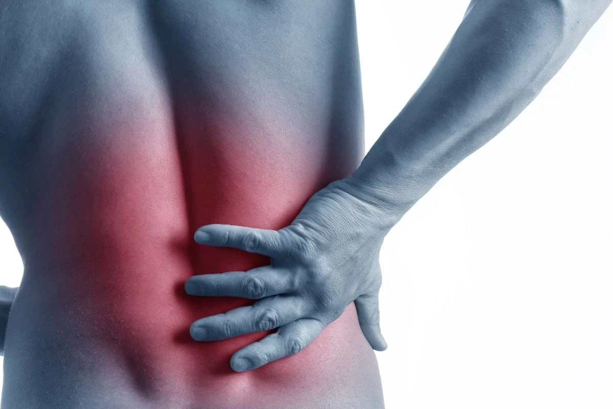 holding back - in lower back pain