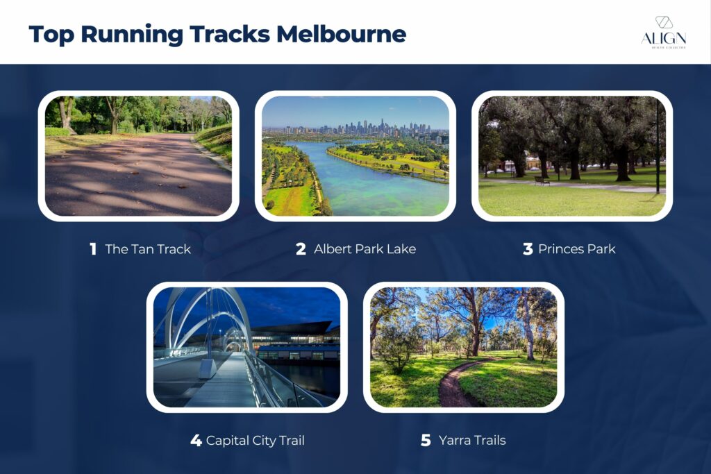 Top Running Tracks in Melbourne